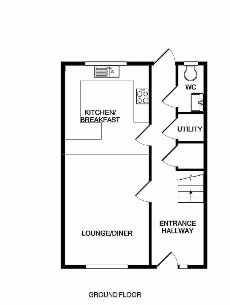 Floorplan for Weir Road, Hartley Wintney