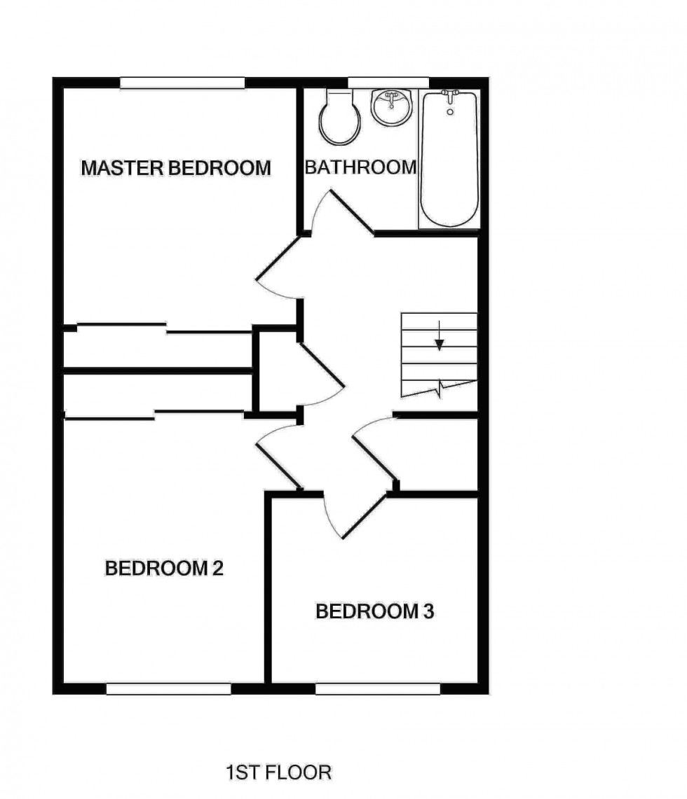 Floorplan for Weir Road, Hartley Wintney