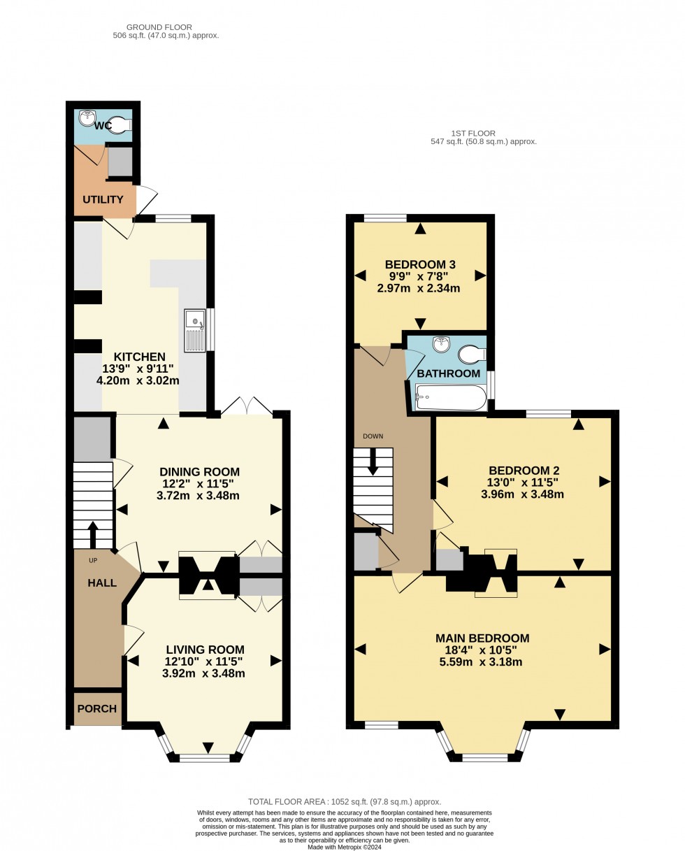 Floorplan for Penrith Road, Basingstoke