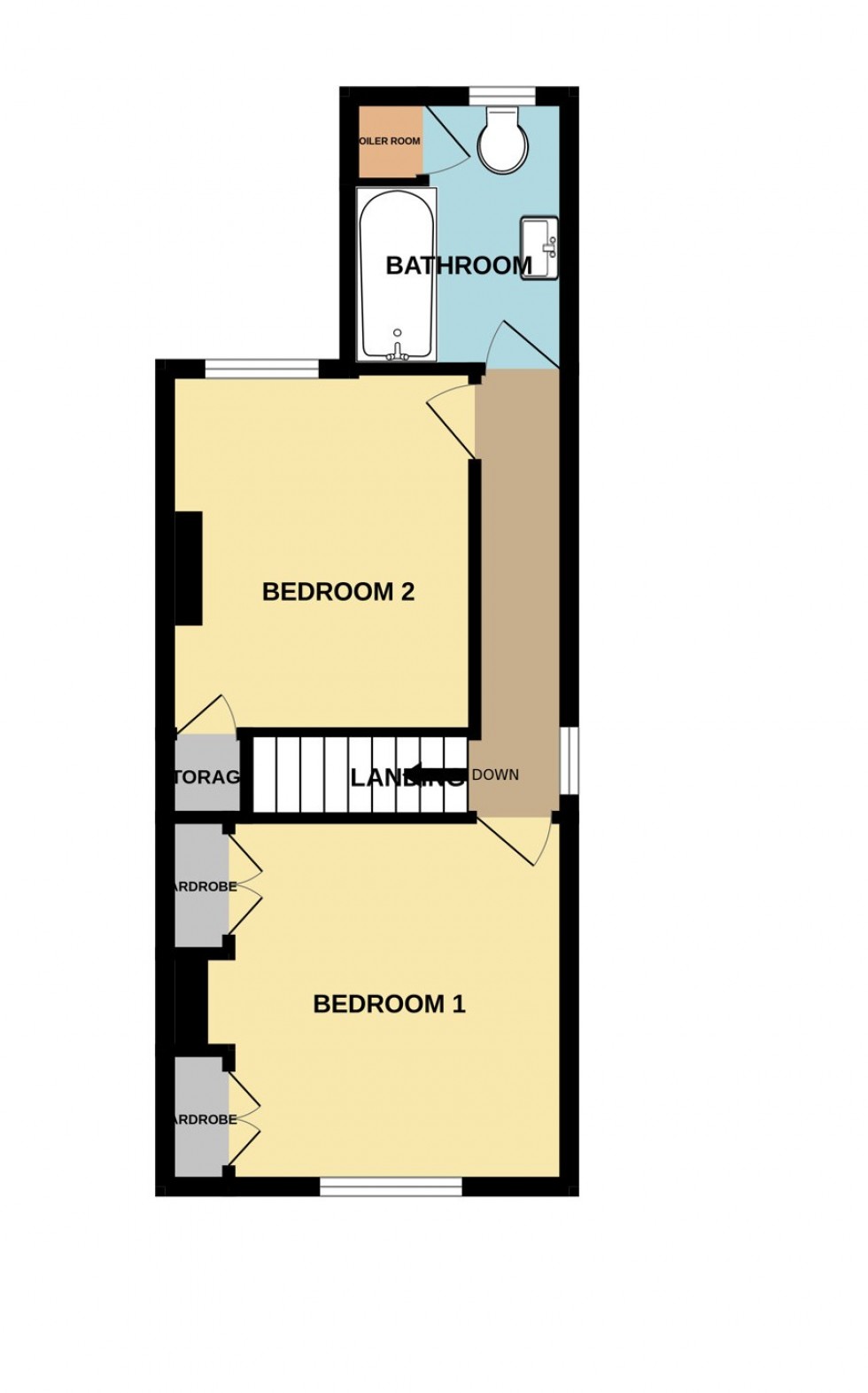 Floorplan for Mildmay Terrace, Hartley Wintney