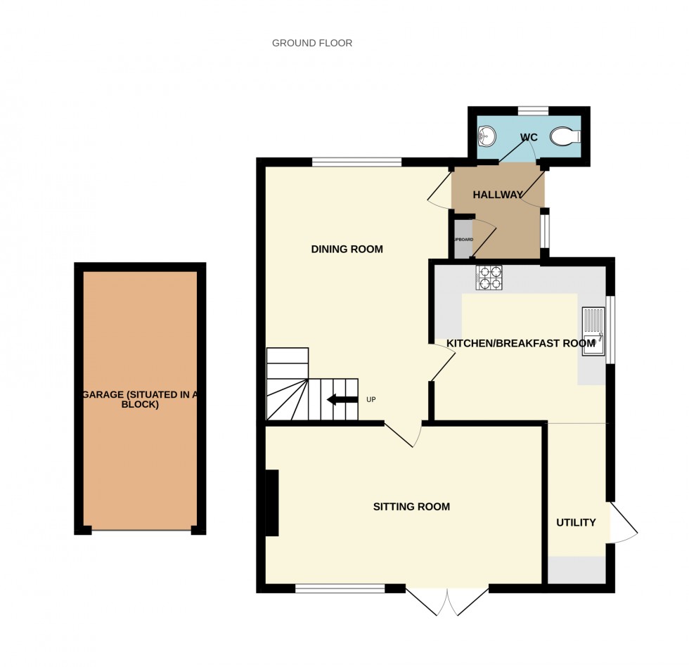 Floorplan for Barley Mow Close, Winchfield