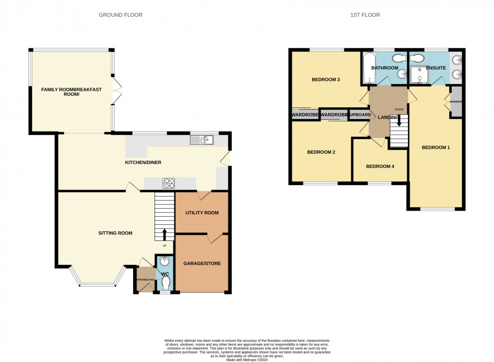 Floorplan for Cottage Green, Hartley Wintney