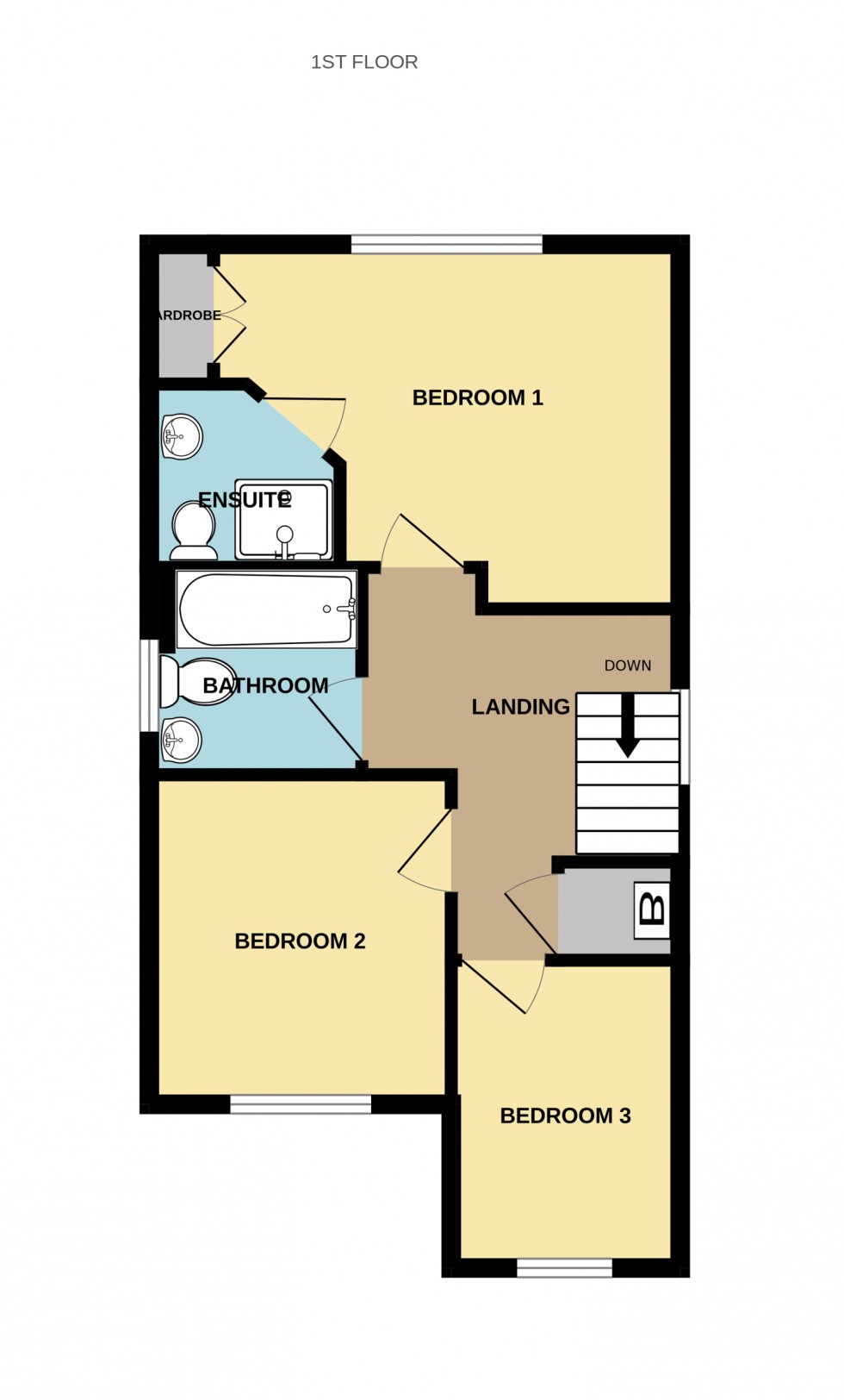 Floorplan for Beauclerk Green, Winchfield