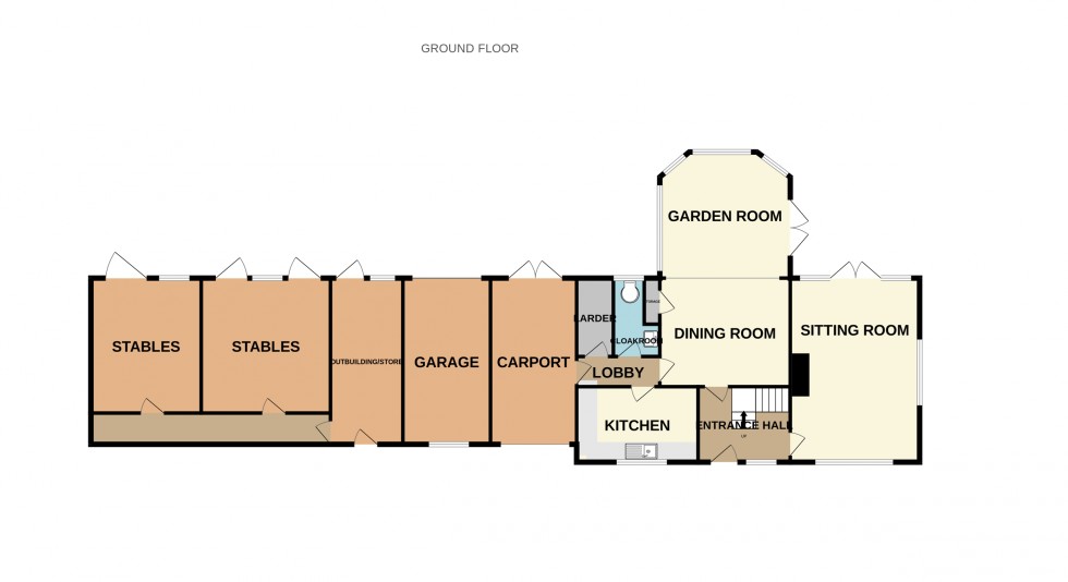 Floorplan for Bramshill Road, Heckfield