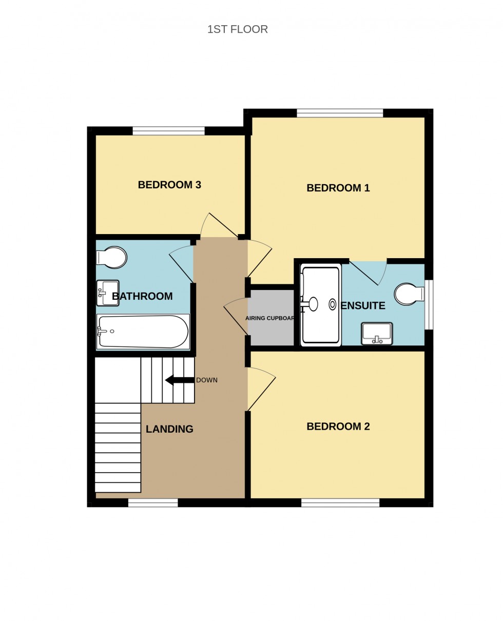 Floorplan for Winchfield Crescent, Old Potbridge Road, Winchfield