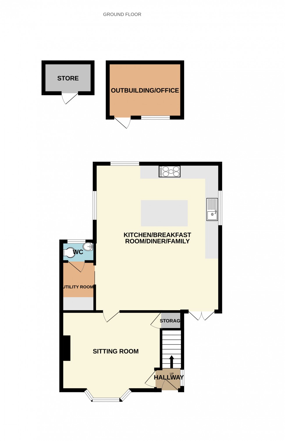 Floorplan for Wedmans Place, Wedmans Lane, Rotherwick