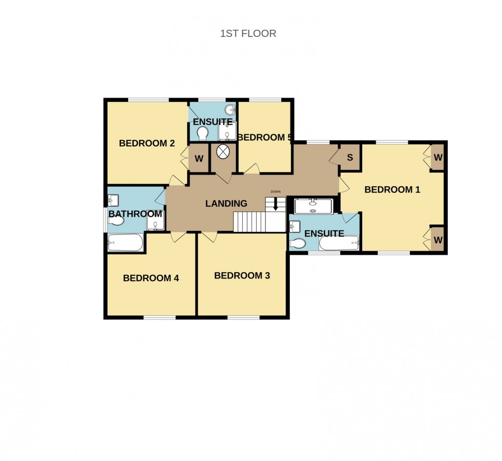 Floorplan for Limbrey Hill, Upton Grey