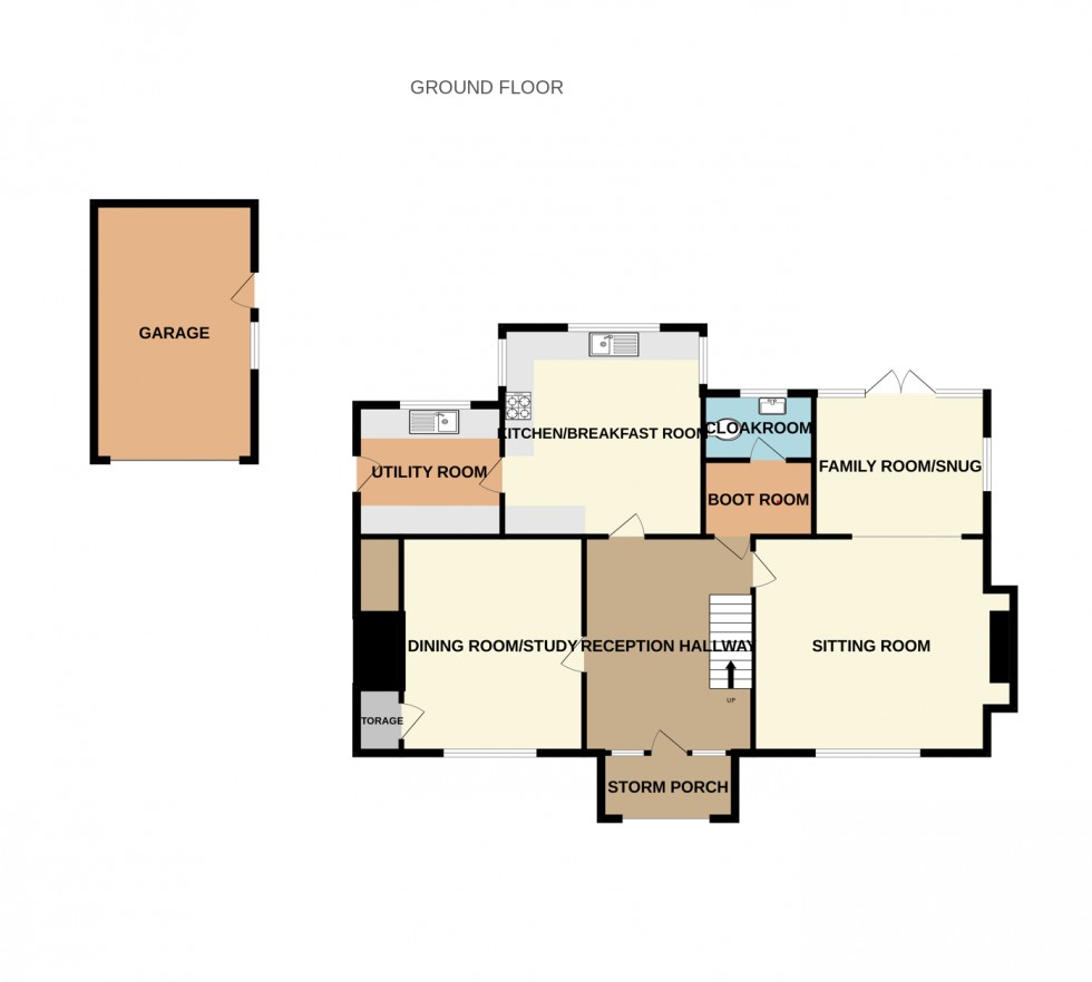 Floorplan for West Green Road, Hartley Wintney