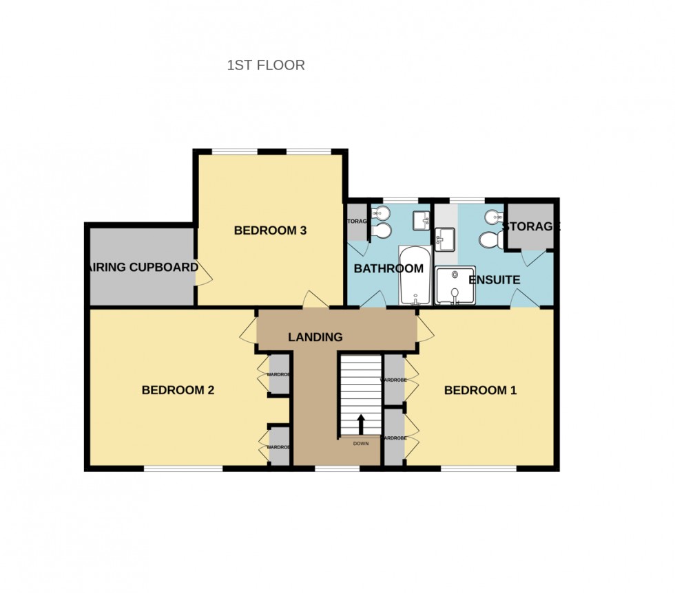 Floorplan for West Green Road, Hartley Wintney