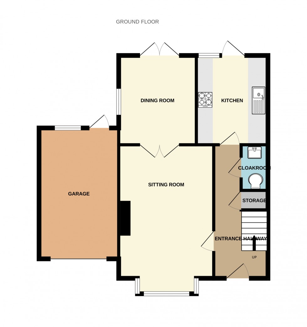 Floorplan for Harebell Gardens, Hartley Wintney