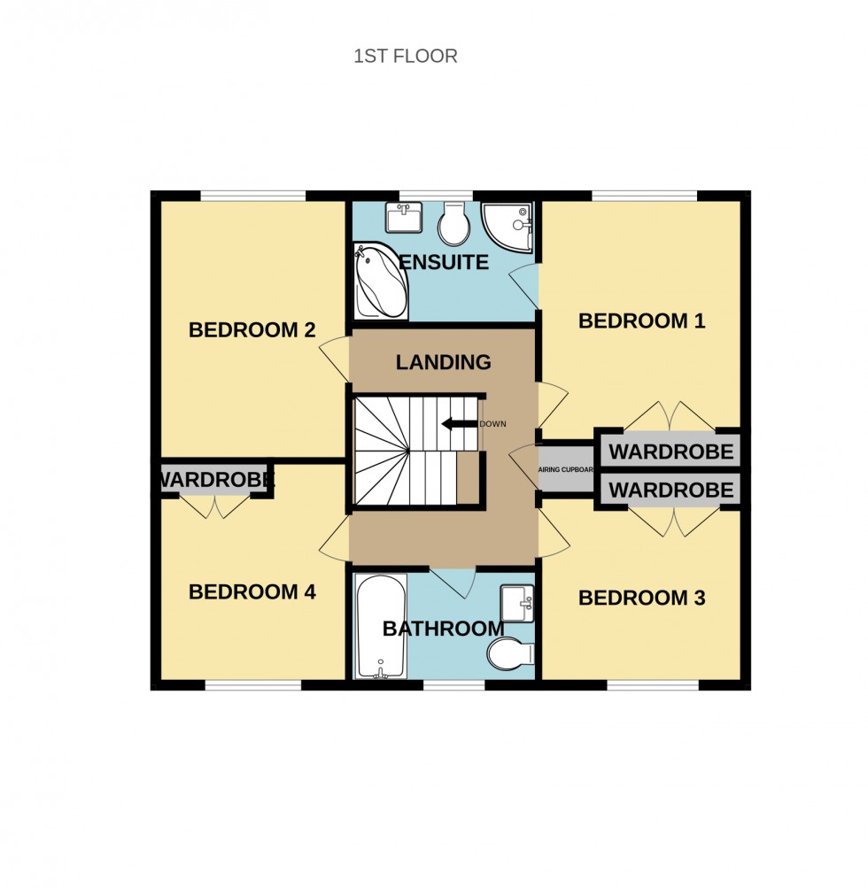 Floorplan for Bracknell Lane, Hartley Wintney