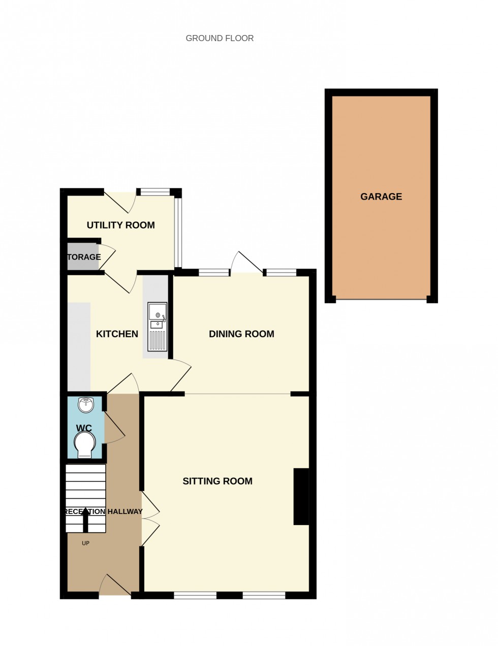 Floorplan for Weatherby Gardens, Hartley Wintney