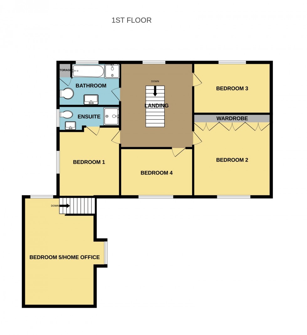 Floorplan for Reading Road, Mattingley