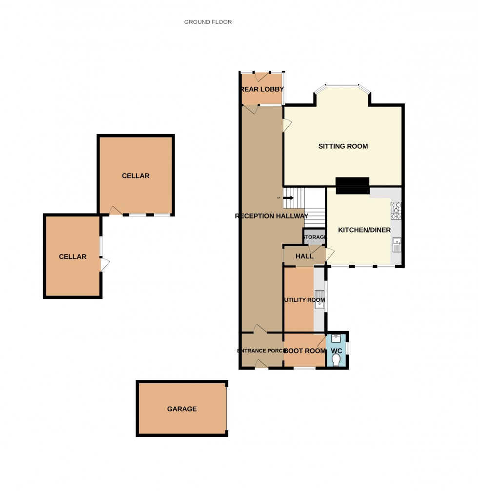 Floorplan for Shapley Hill, Odiham Road, Winchfield