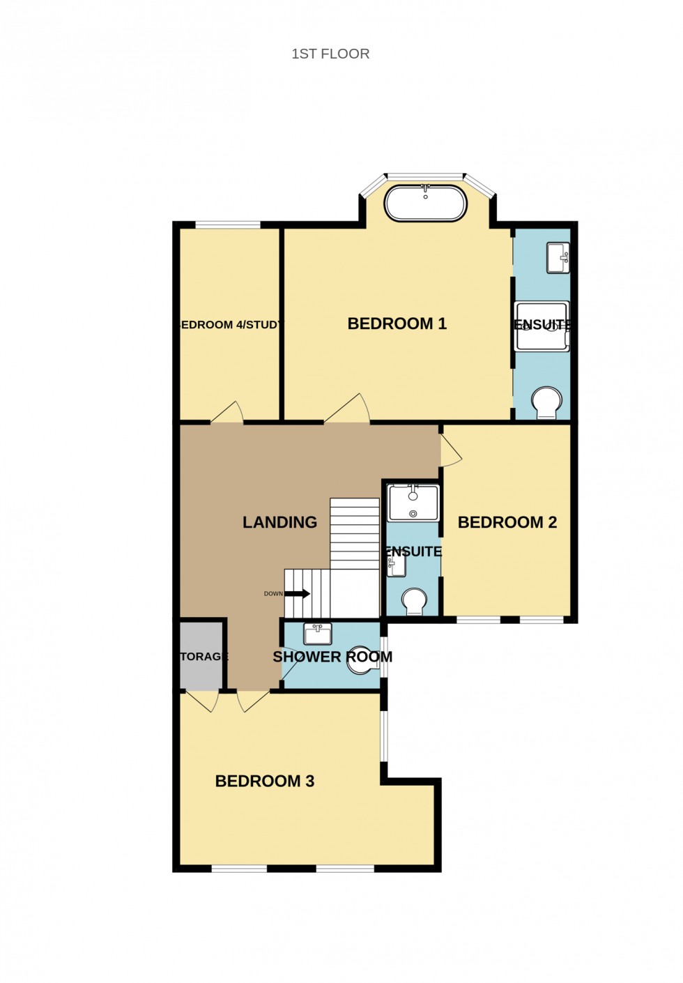 Floorplan for Shapley Hill, Odiham Road, Winchfield