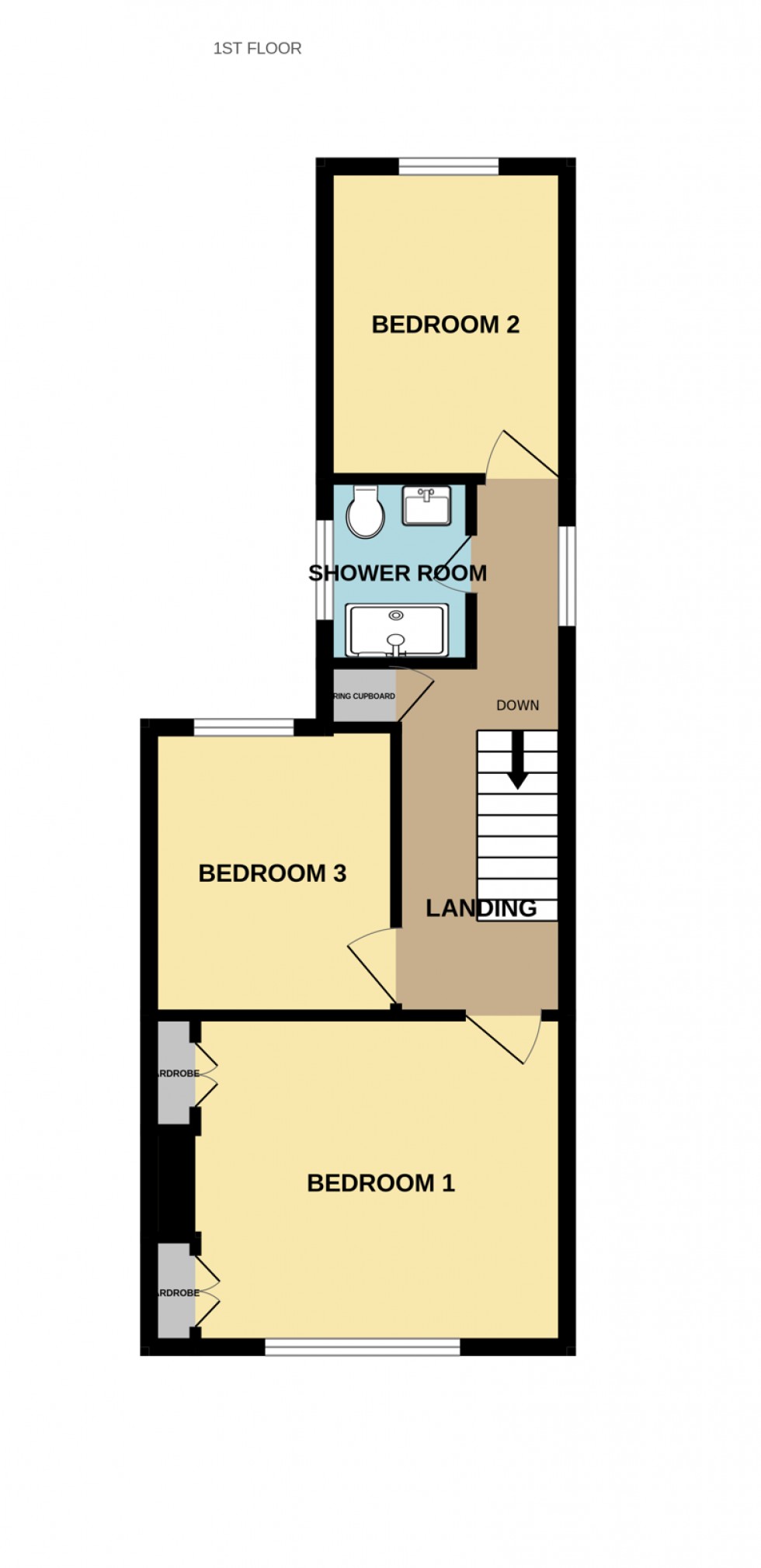 Floorplan for Holmwood Terrace, London Road, Hartley Wintney