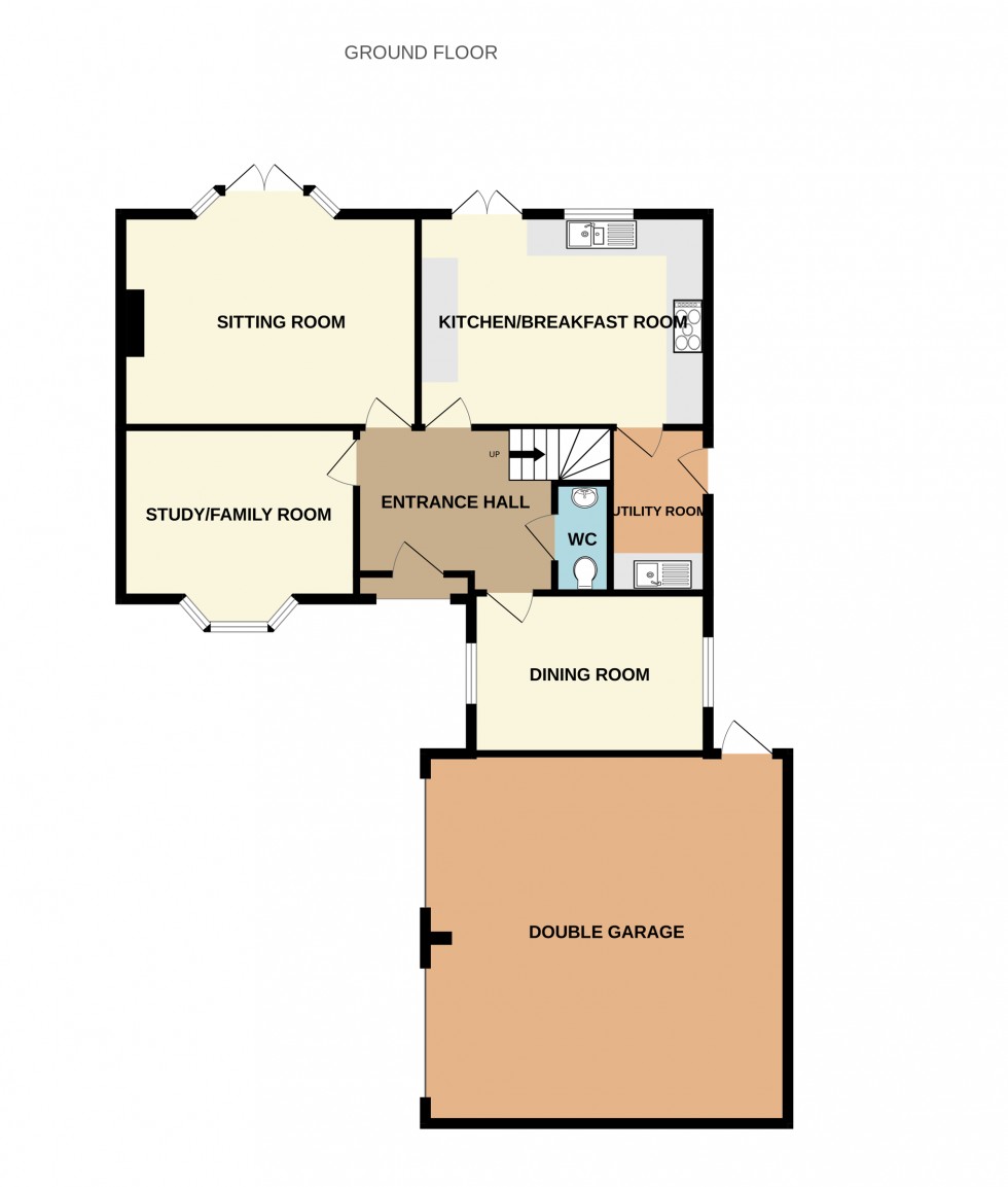 Floorplan for Twynes Meadow, Hook