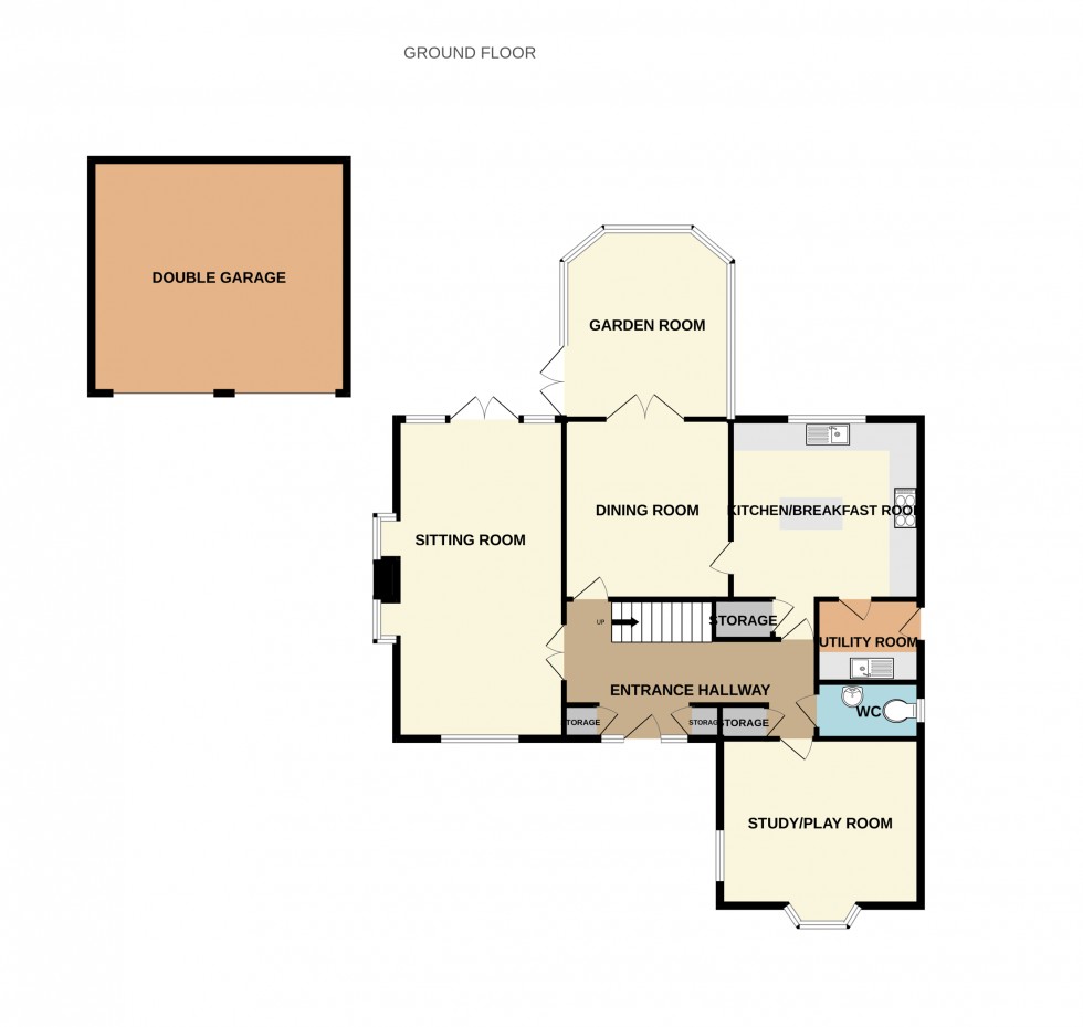 Floorplan for St. Savin, Hartley Wintney