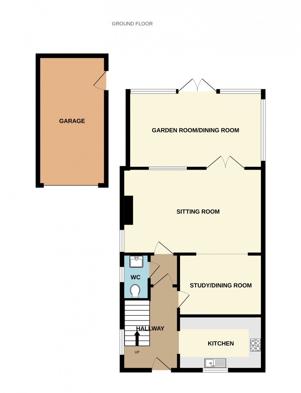 Floorplan for Harebell Gardens, Hartley Wintney