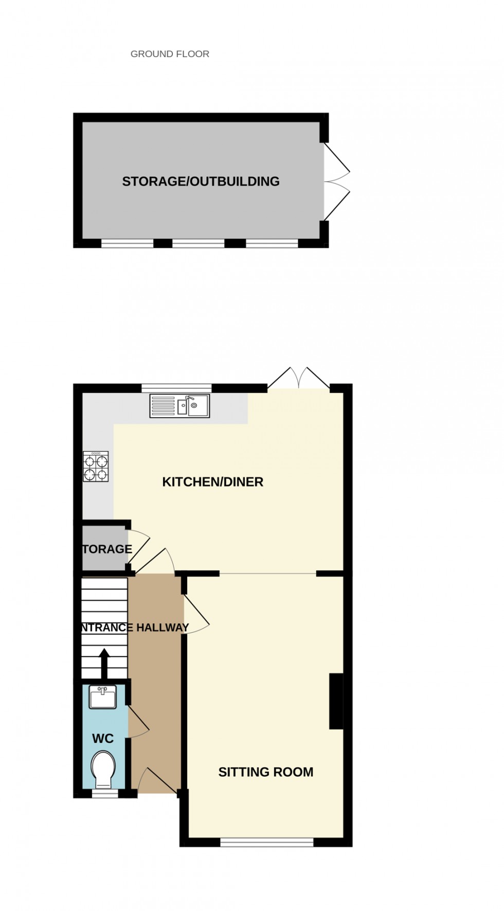 Floorplan for Oldfield View, Hartley Wintney