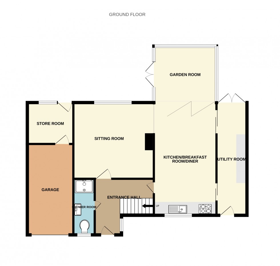 Floorplan for Hartford Road, Hartley Wintney