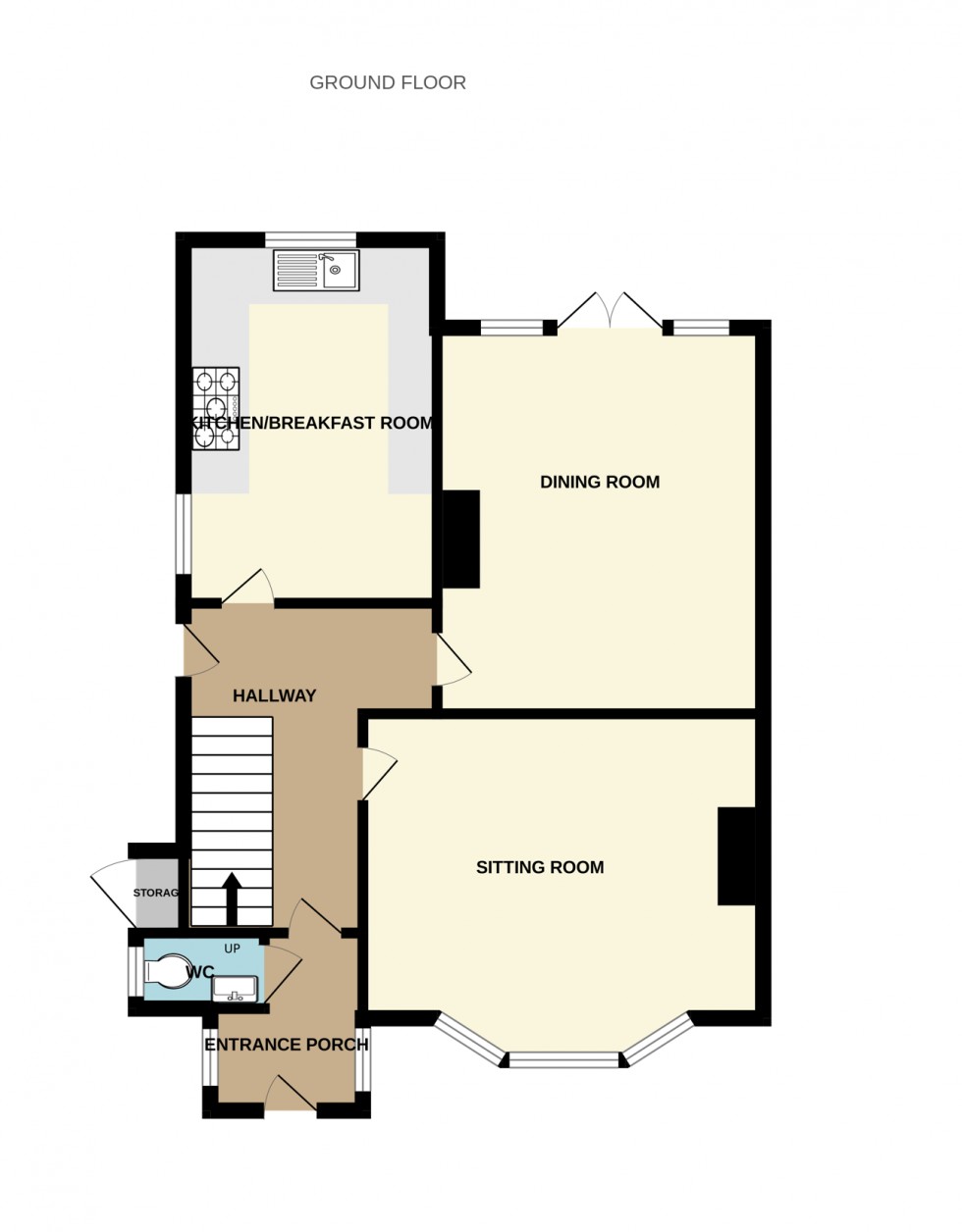 Floorplan for Dorchester Road, Hook