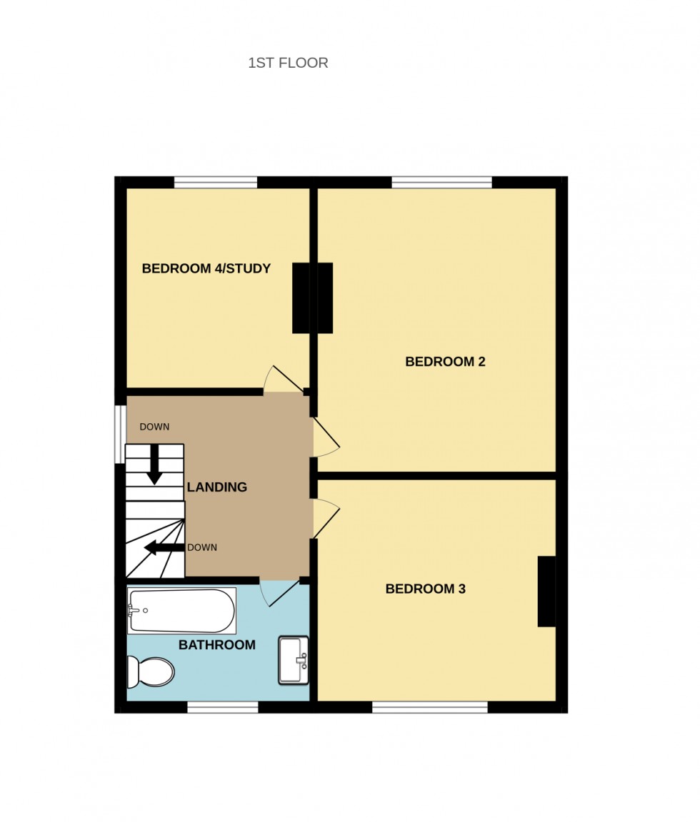 Floorplan for Dorchester Road, Hook