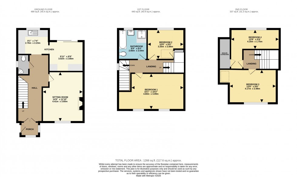 Floorplan for The Harrow Way, Basingstoke