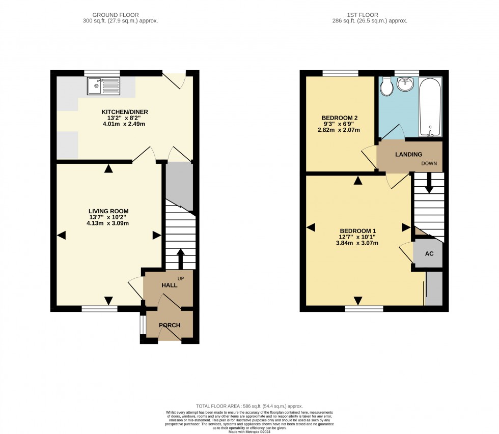 Floorplan for Hatch Warren, Basingstoke